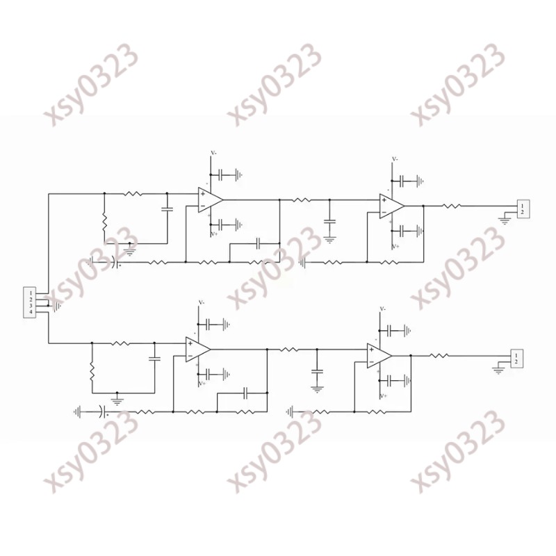 Hifi Amplifier Board - MMCF10 HiFi RIAA Phono Preamplifier Board