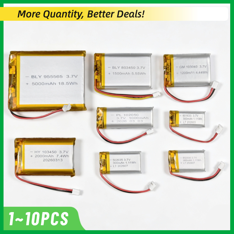 Speaker Terminal - PUJIMAX 3.7V Rechargeable Lipo Lithium Battery