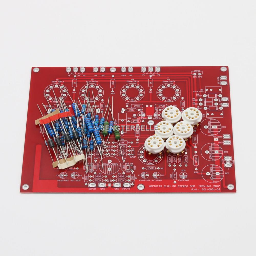 HiFi EL84 +ECF80 Stereo Push-P - огляд і ціна Hifi Amplifier Board