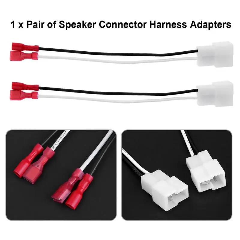 1 Pair Auto Car Speaker Connec - огляд і ціна Audio Jumper Wire