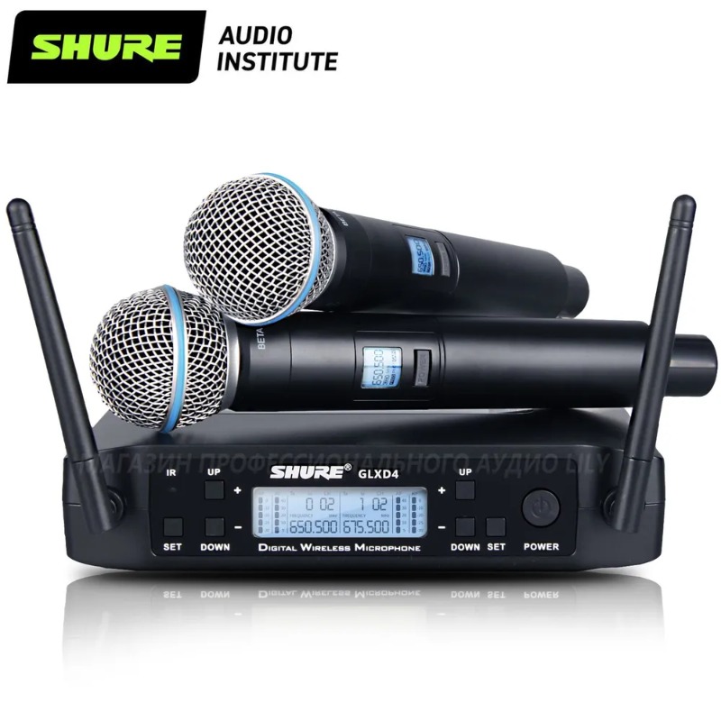 Shure GLXD4 BETA 58A Professio - огляд і ціна Condenser Microphone Kit