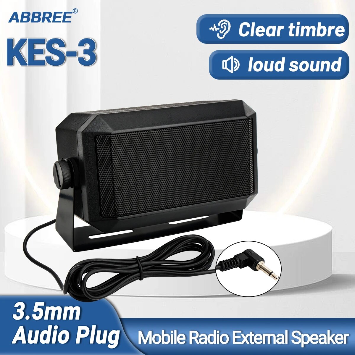 ABBREE Rectangular External Co - огляд і ціна Speaker Terminal