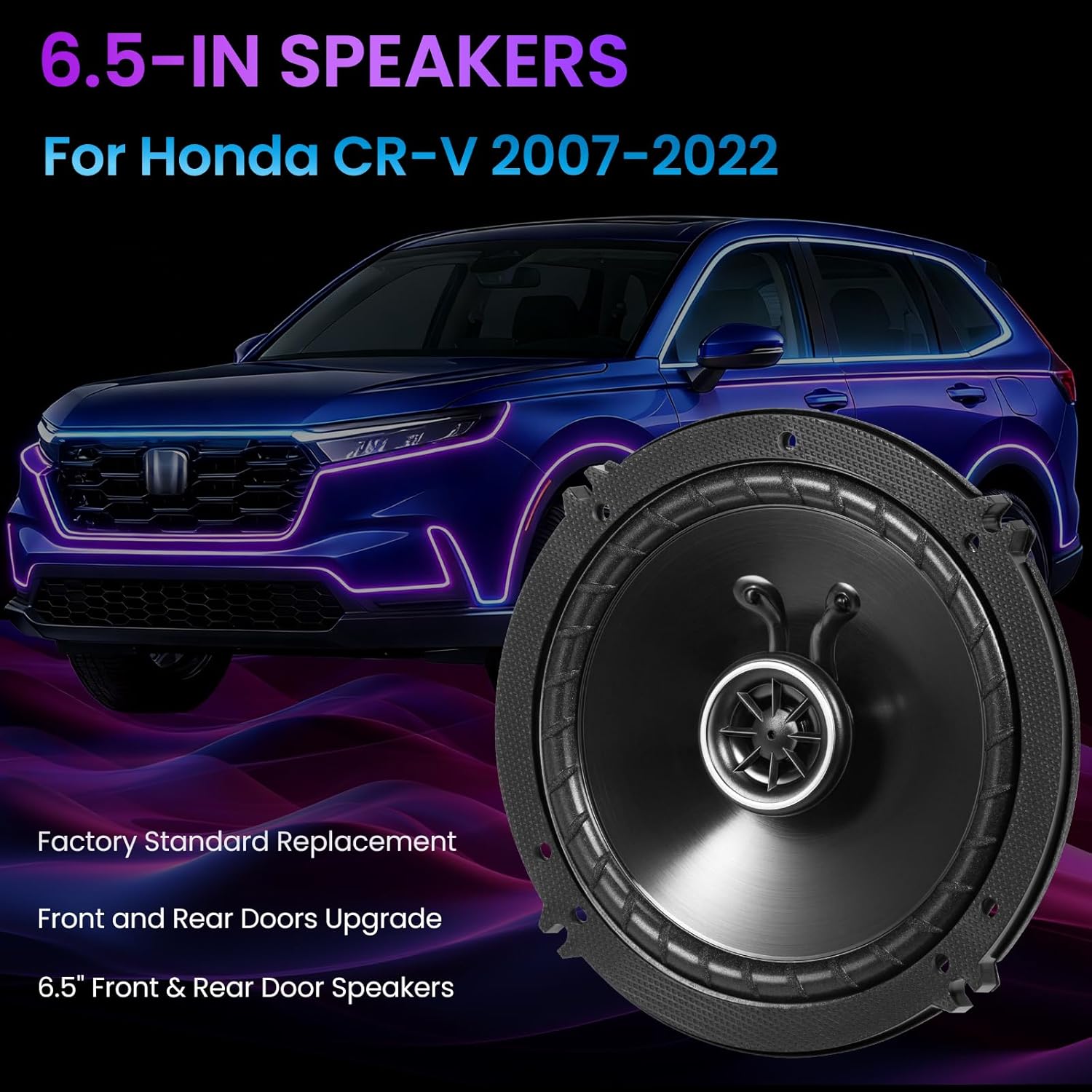 MX Front and Rear Door 6.5 Spe - огляд і ціна Speaker Kit