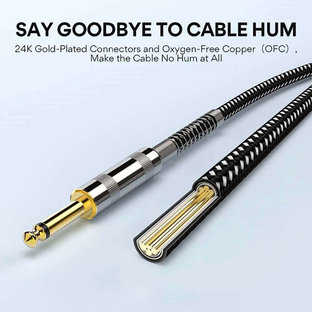 6.35mm Audio Cables TRS 1/4 in - огляд і ціна Trs Cable