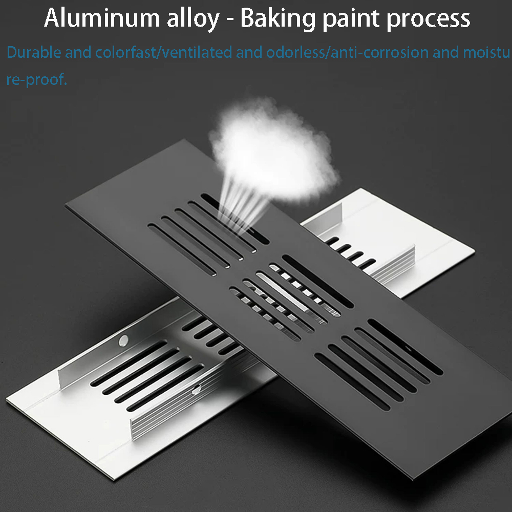 1Pcs Width 50/60/80/100/150mm  - огляд і ціна Ventilation Grille Aluminum
