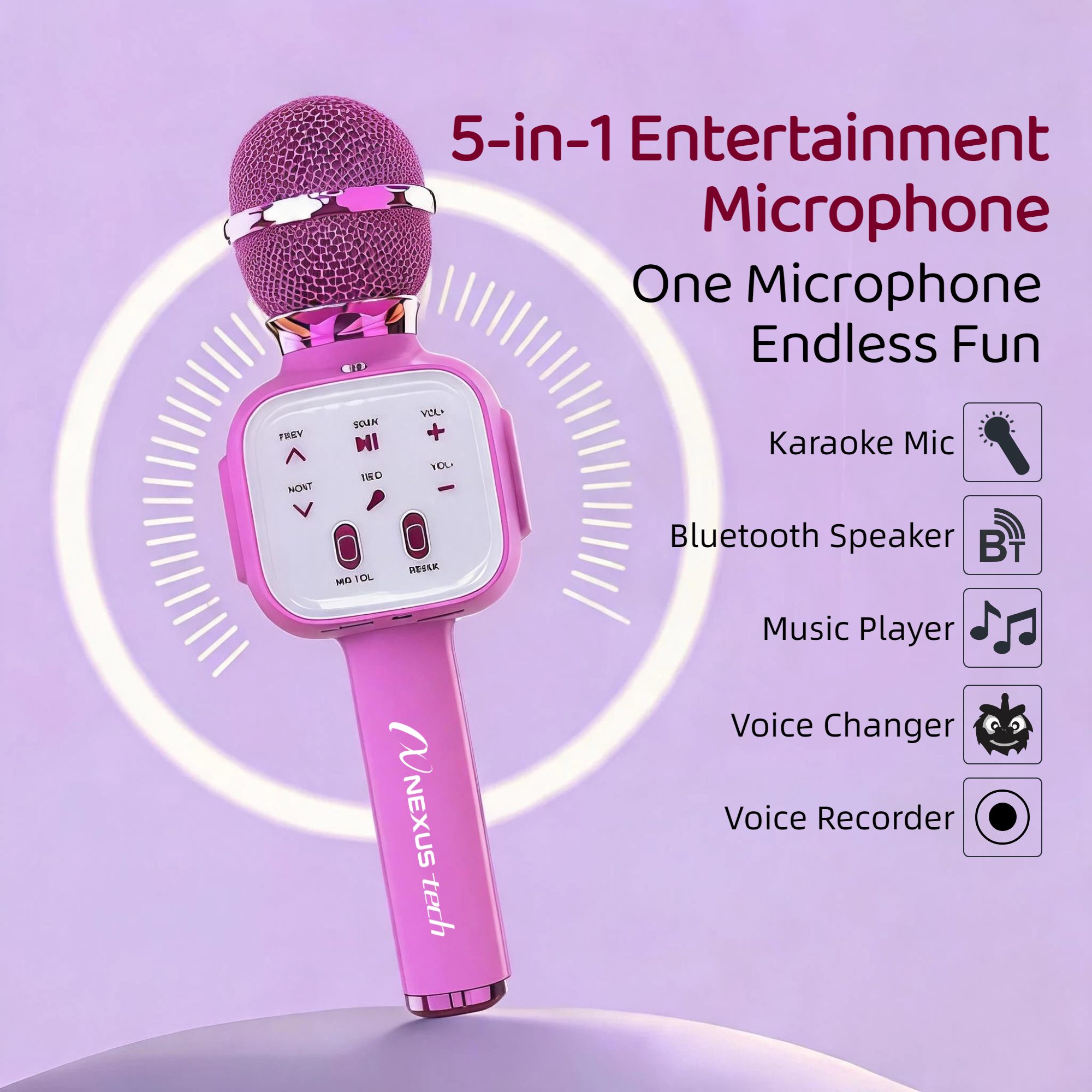 Wireless Bluetooth 5.2 Karaoke - огляд і ціна Speaker Kit
