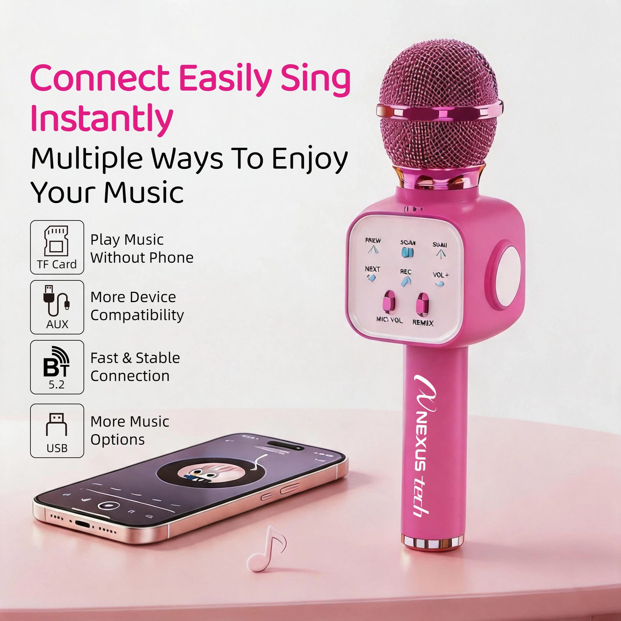 Wireless Bluetooth 5.2 Karaoke - огляд і ціна Speaker Kit