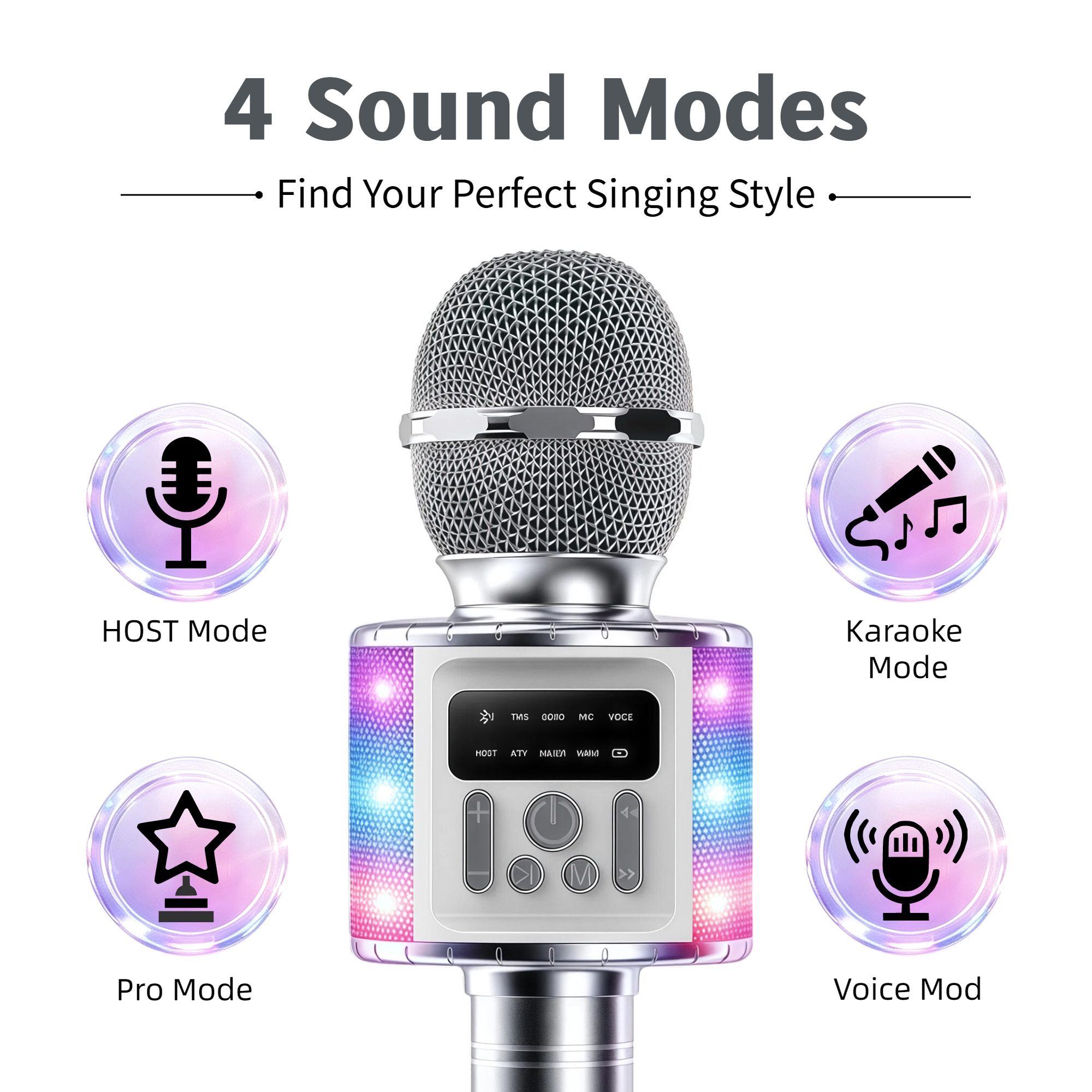 TWS Dual Wireless Karaoke Micr - огляд і ціна Condenser Microphone Kit