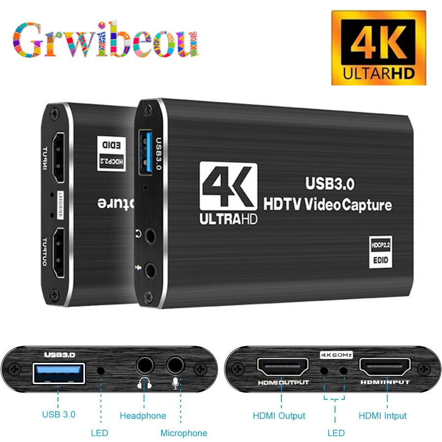 4K USB 3.0 Video Capture Card  - огляд і ціна Usb Sound Card
