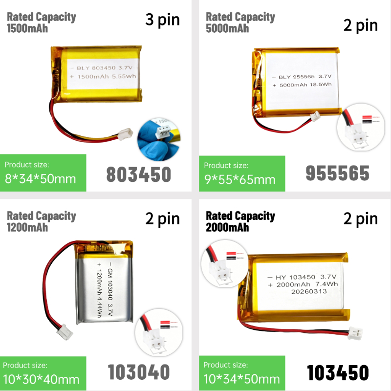 PUJIMAX 3.7V Rechargeable Lipo - огляд і ціна Speaker Terminal