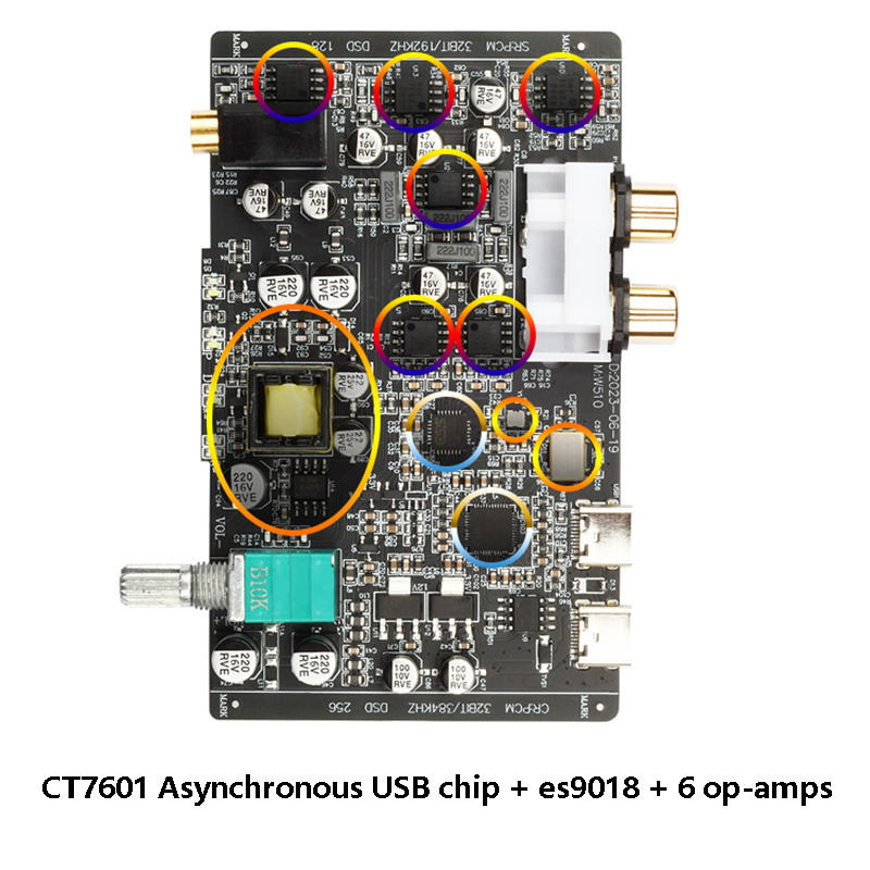 Mini HIFI Audio Decoder ES9018 - огляд і ціна Es9018 Dac
